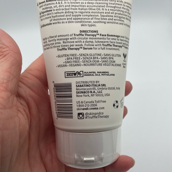 Skin & Co Roma, Polishing Micro-Exfoliating Truffle Face Gommage New Full Size - Picture 5 of 5